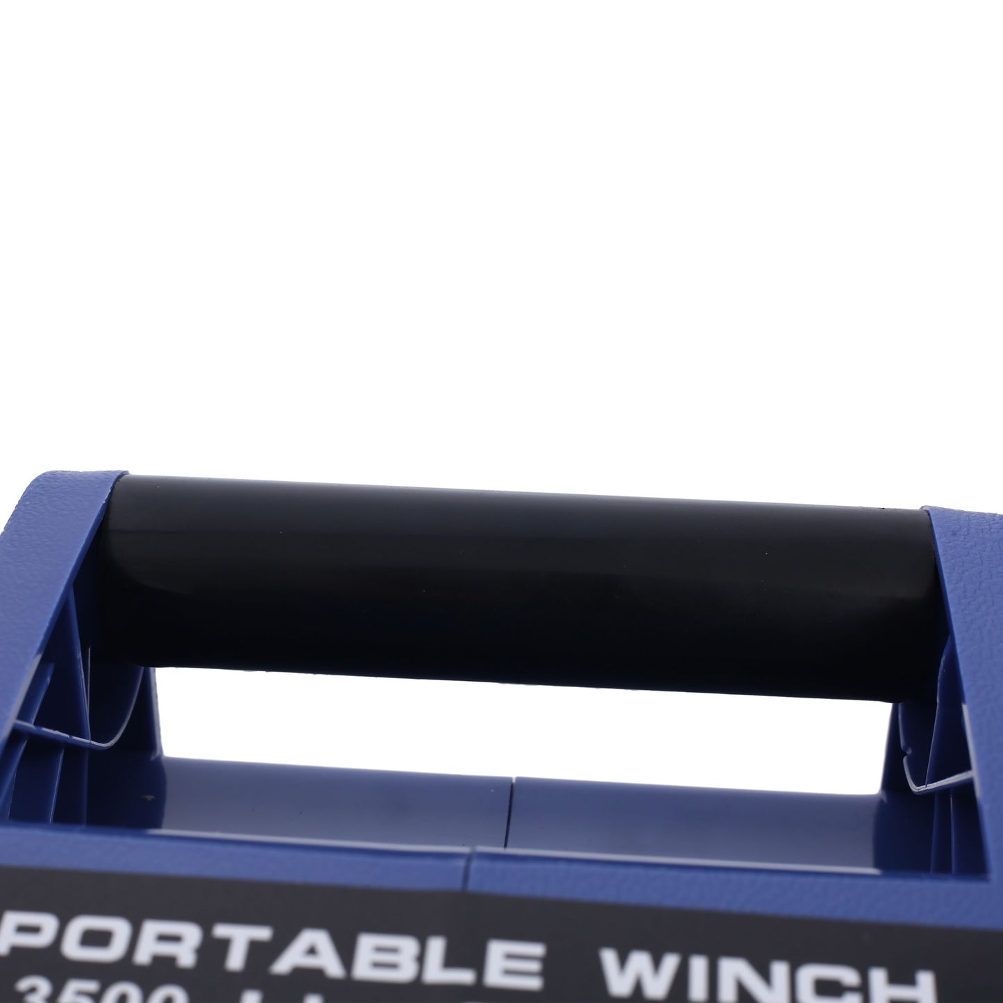Reversible 12V Electric Trailer Winch For Boats Up To 6000 Lbs With Synthetic Rope And Extra Pulley Hook - Blue