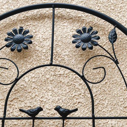 Metal Garden Trellis Rustproof Trellis For Climbing Plant Outdoor Flower Support