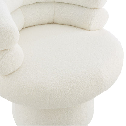 Round Swivel Accent Chair For Living Room