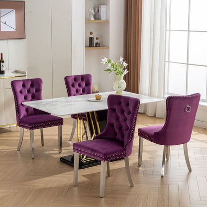 Nikki - Contemporary Upholstered Dining Chair (Set of 2)