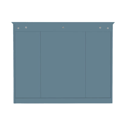 Wall Mounted Medicine Cabinet With Mirror, Storage Cabinet Featuring 6 Open Shelves And Adjustable Interior