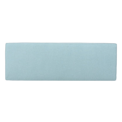 Contemporary Storage Ottoman Bench With Upholstery
