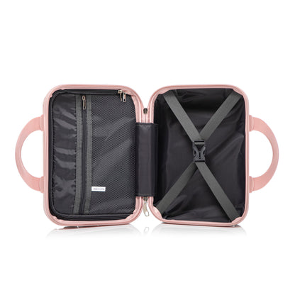Luggage Set 14" / 20" With Combination Lock And Cosmetic Case