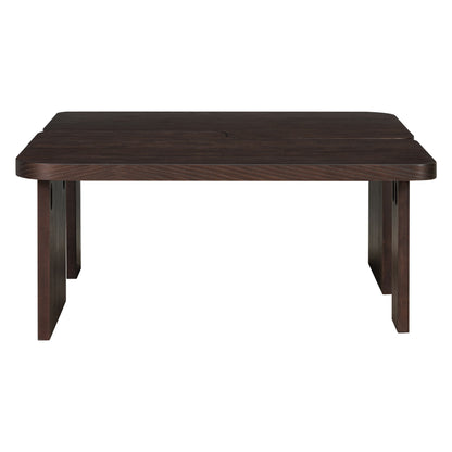 Modern Minimalist Coffee Table Set With Splicing Design