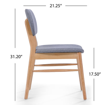 Voyager Upholstered Accent Chair With Splayed Legs And Wood Frame (Set of 2)
