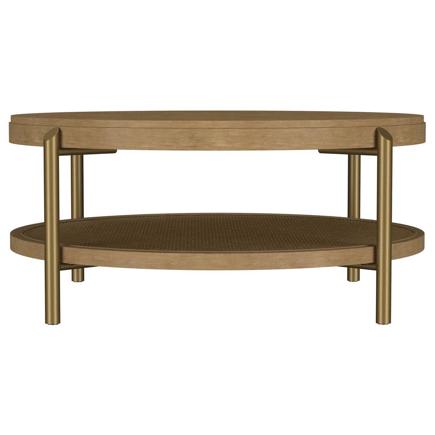 Benson - Round Table With Storage Shelf
