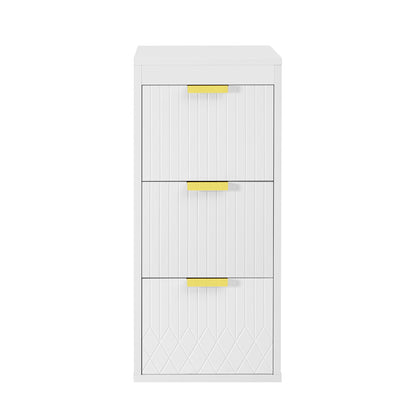 Modern Wall Mounted Floating Cabinet With Drawers For Bathroom
