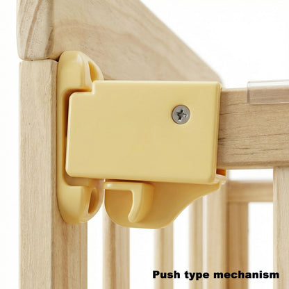 Portable Bedside Bassinet With 3 Heights, Mini Crib For Newborns - Natural Wood
