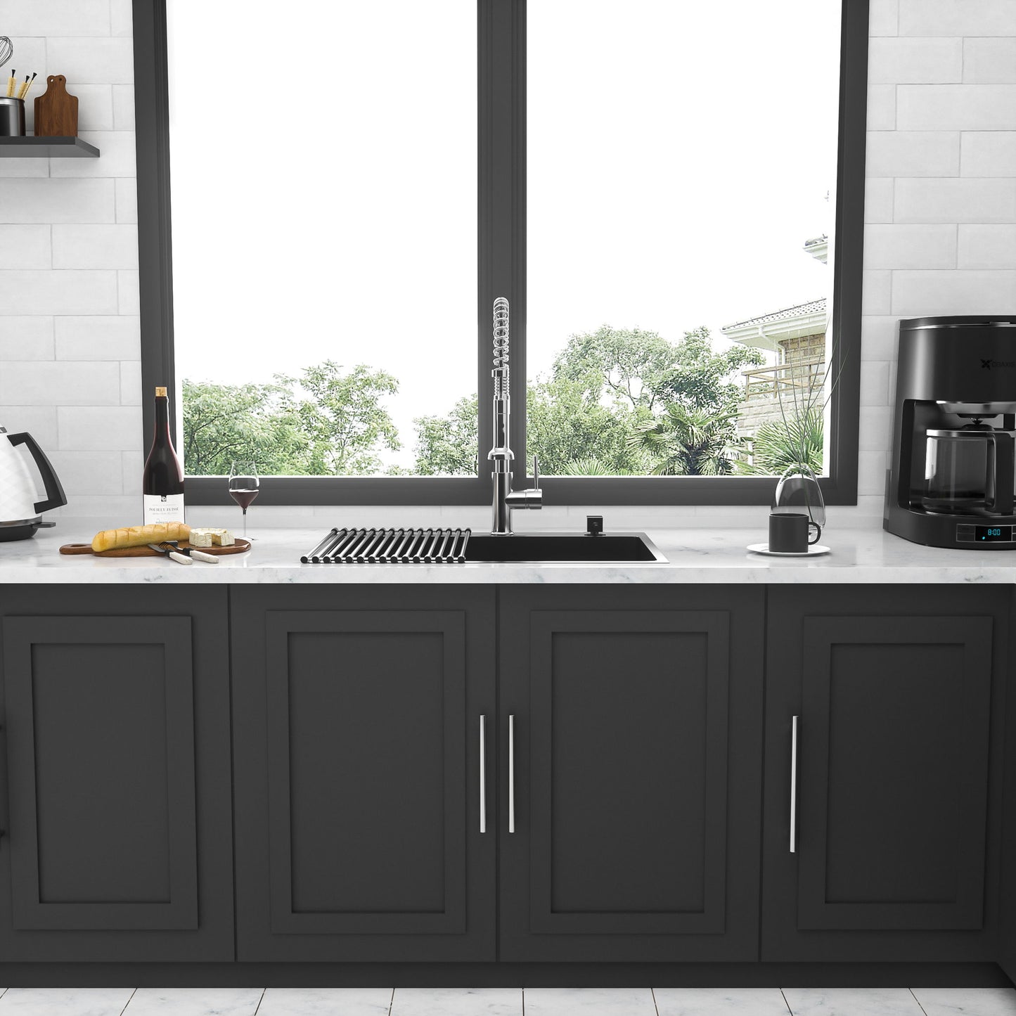 Topmount Kitchen Sink 16 Gauge, Single Bowl