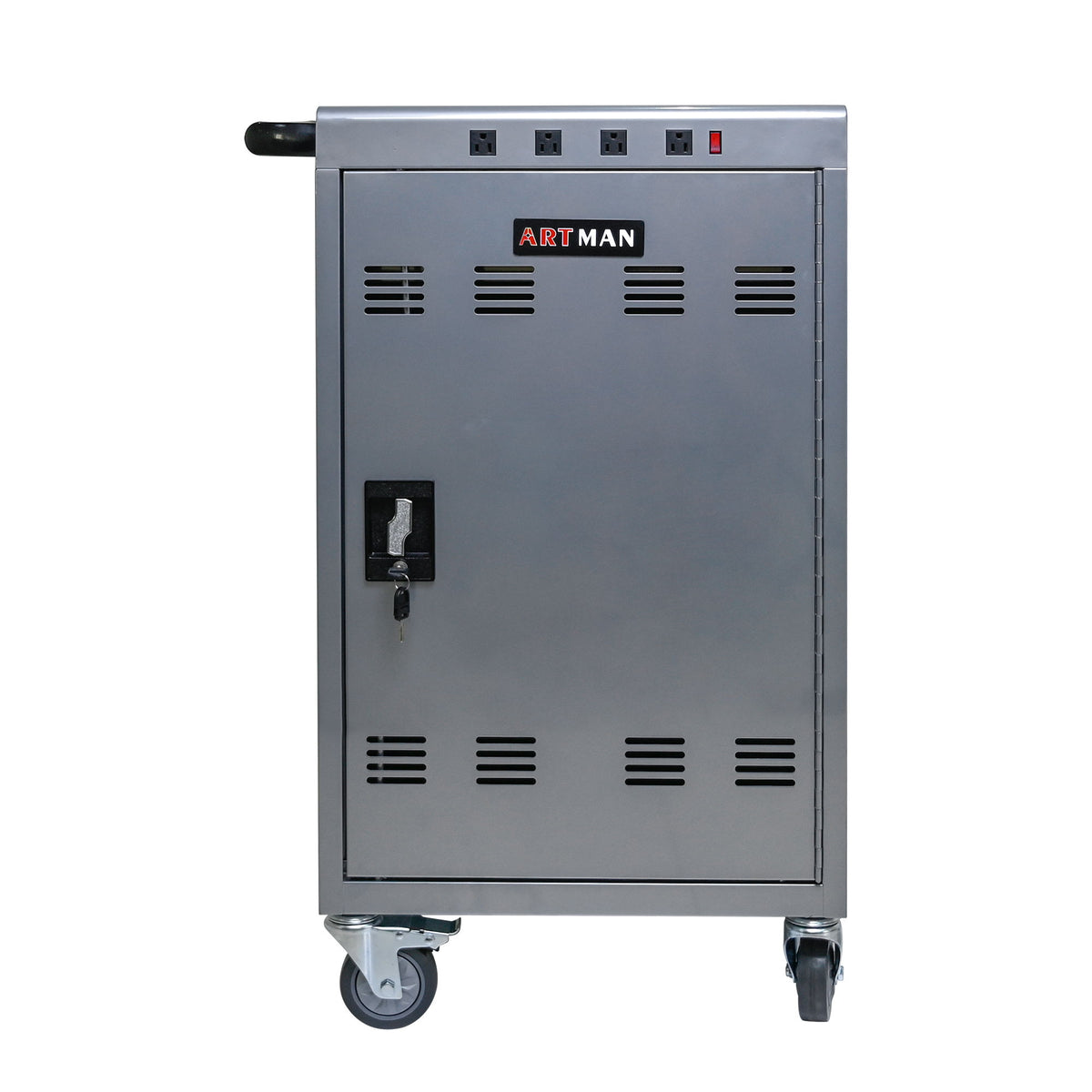 Mobile Charging Cart For Tablets Laptops 35, Device Capacity Matt Metal