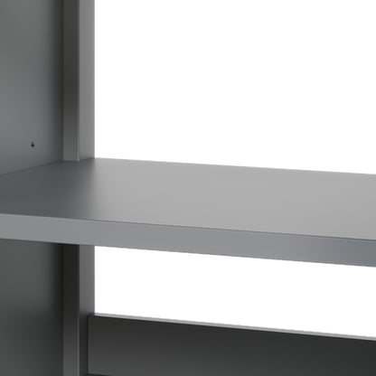 Bathroom Vanity With Ceramic Sink, Adjustable Shelf & Tip Out Tray