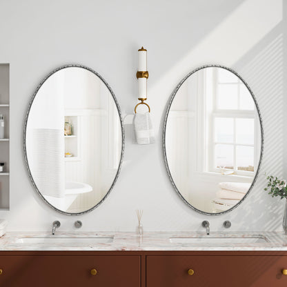 Art Oval Retro Mirror, Wall Hanging
