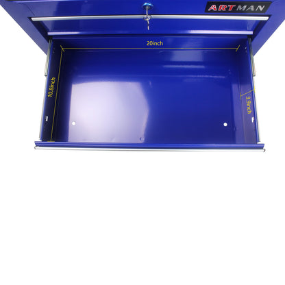 Multifunctional Tool Cart With Wheels And Drawers