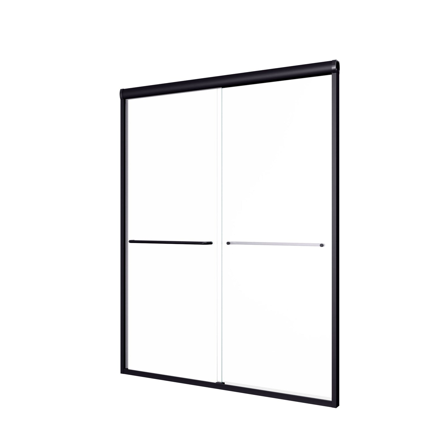 Modern Semi Frameless Double Sliding Shower Door