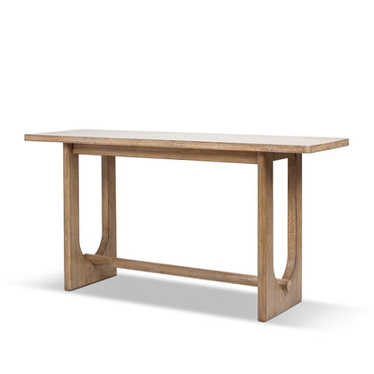 Turnkey - Trestle Console Table - Antique Brown