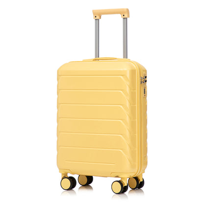 Hard Shell Travel Luggage With Scratch Resistant Surface