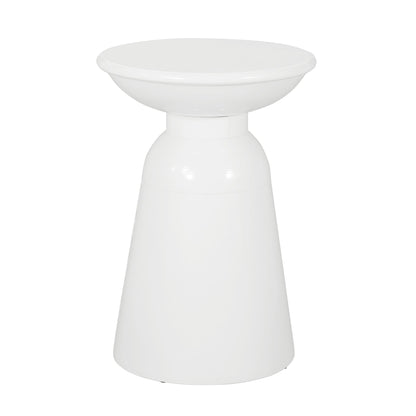 Outdoor Modern Metal End Large Table