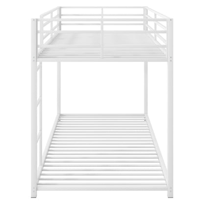 Metal Bunk Bed, Low Bunk Bed With Ladder