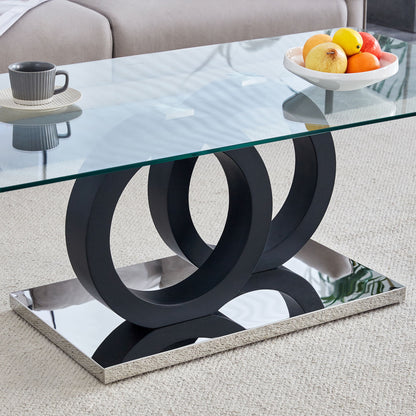 Minimalist Coffee Table - Black