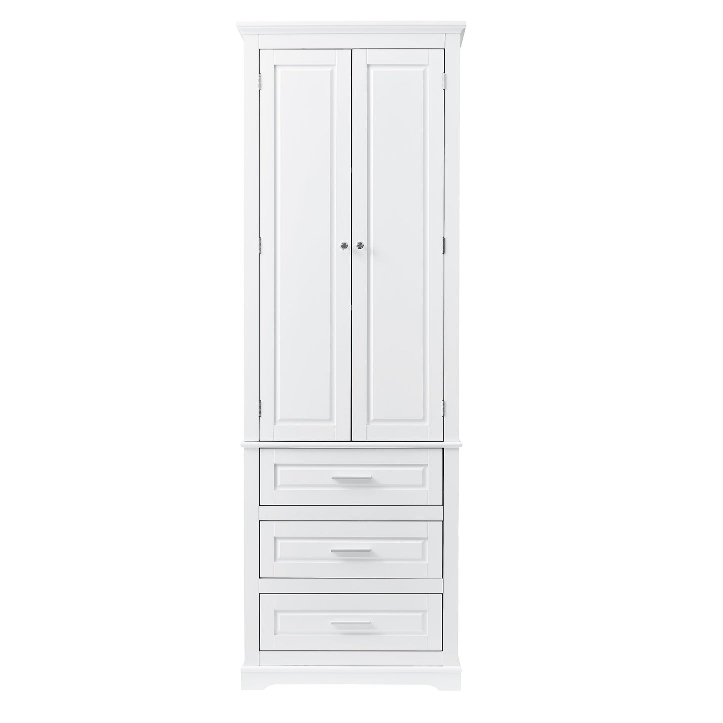 Storage Cabinet With 3 Drawers For Bathroom