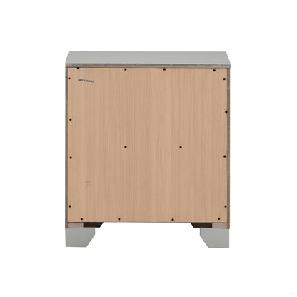 Madison - Nightstand - Silver Champagne