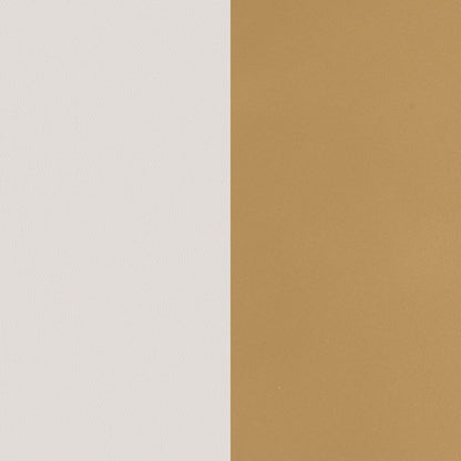 Square Counter Height Stools (Set of 2) - Beige / Gold