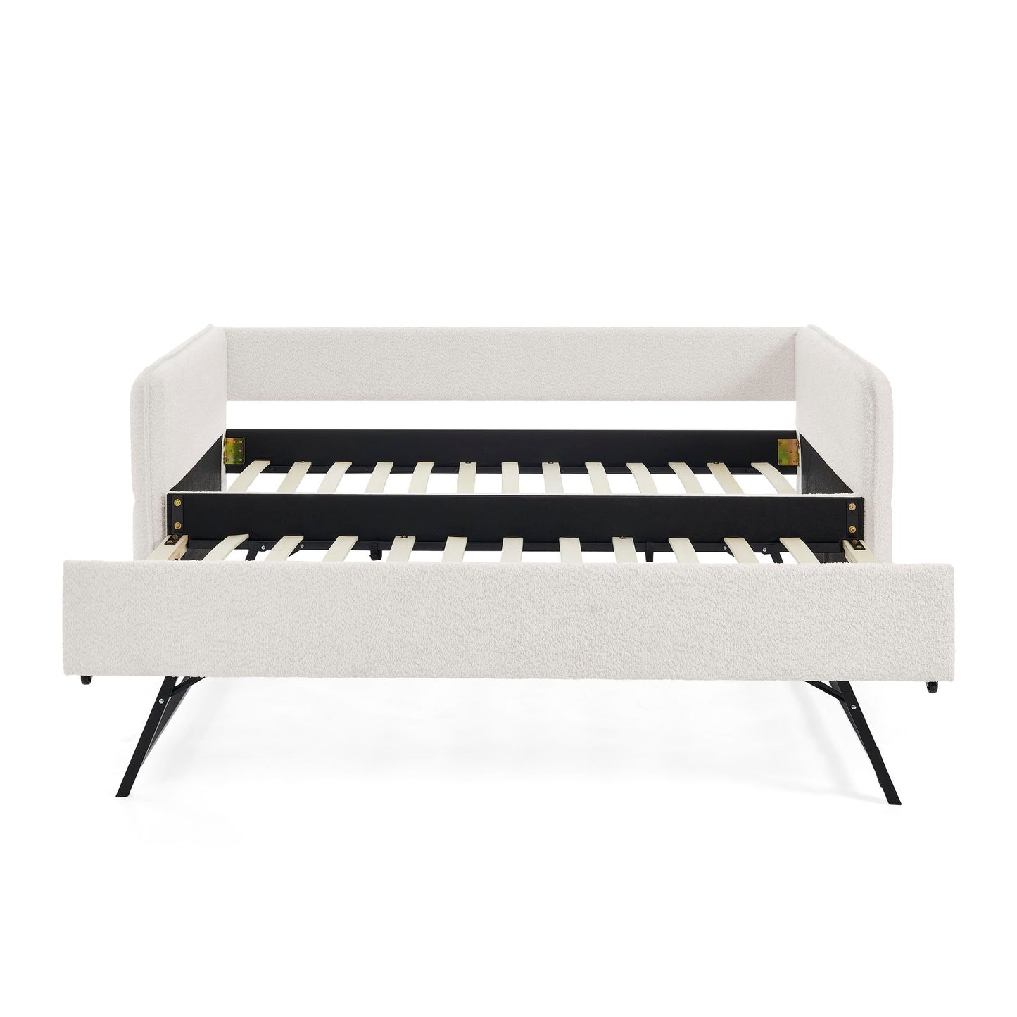Upholstered Daybed With Pop Up Trundle