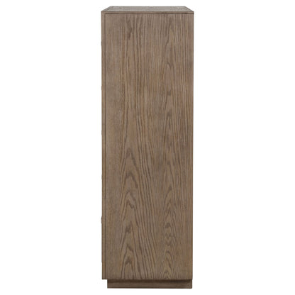 Gibbons Barley - 5 Drawer Bedroom Chest - Brown