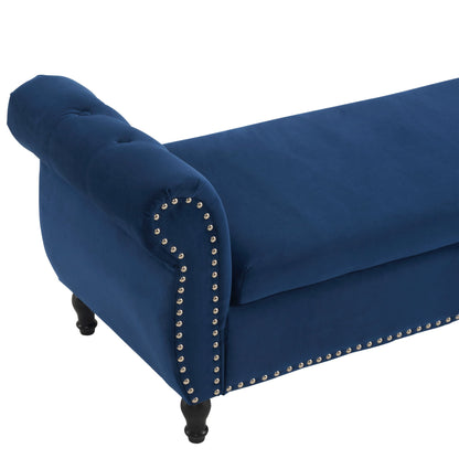 Luxurious Multifunctional Storage Ottoman Bench With Pillow