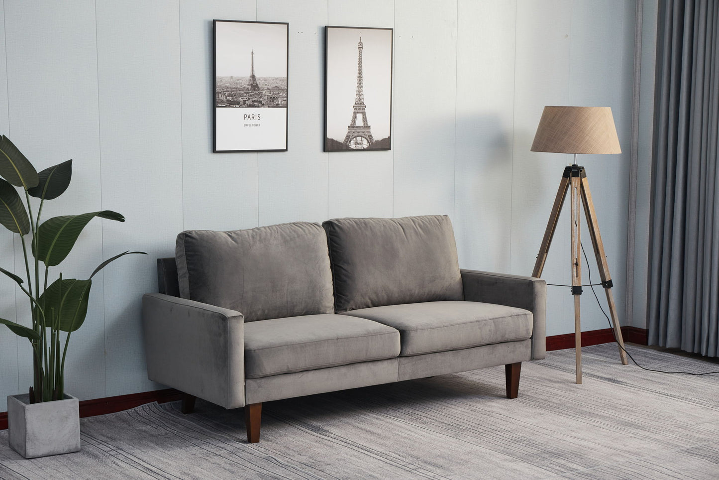 Comfortable Loveseat With Durable Construction