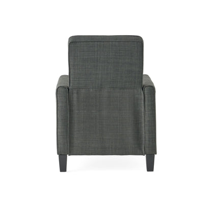 Upholstered Push Back Recliner Chair For Living Room