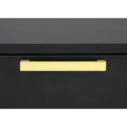 Lexie - 6 Drawer Rectangular Dresser - Black