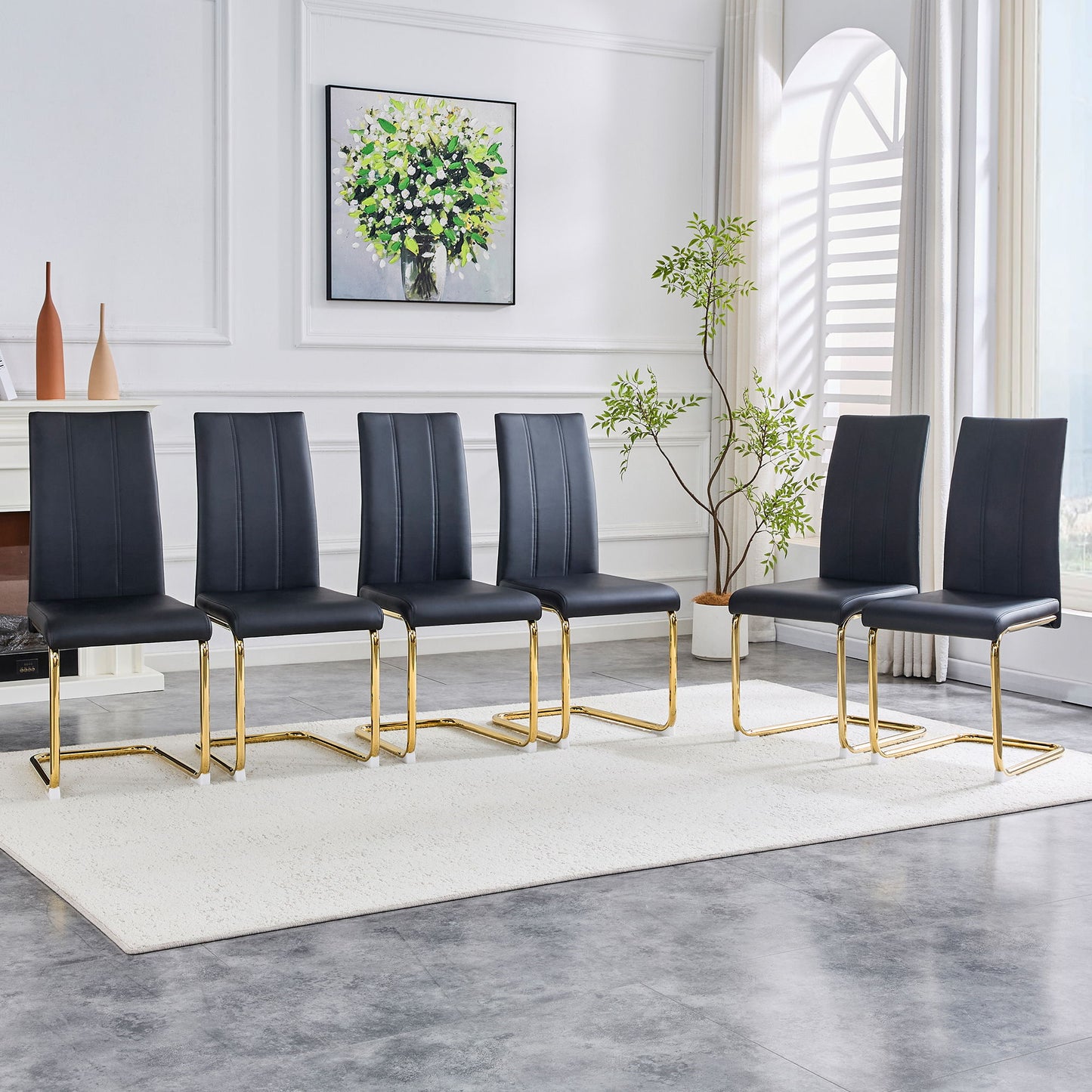 Luxury Aesthetic Upholstered Dining Chairs For Dining Room