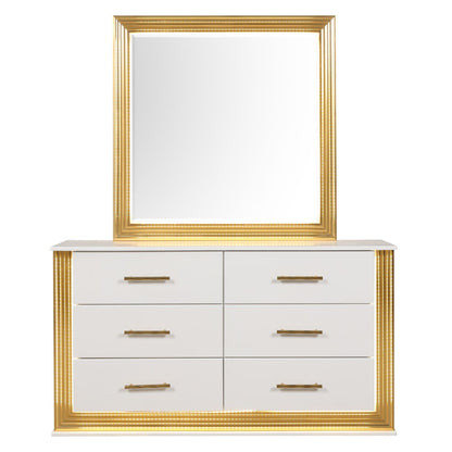 Obsession - 6 Drawer Dresser - White