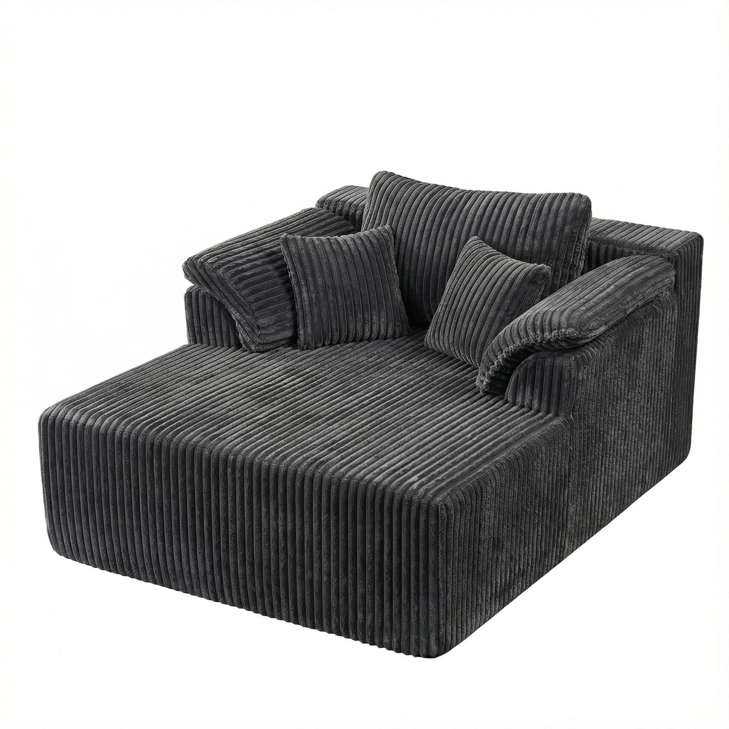 Chaise Lounge Chair, Deep Seat Sleeper Couch For Living Room
