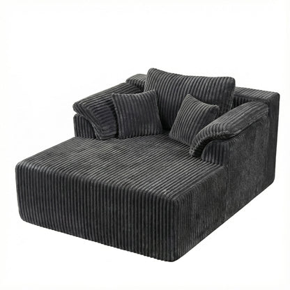 Chaise Lounge Chair, Deep Seat Sleeper Couch For Living Room
