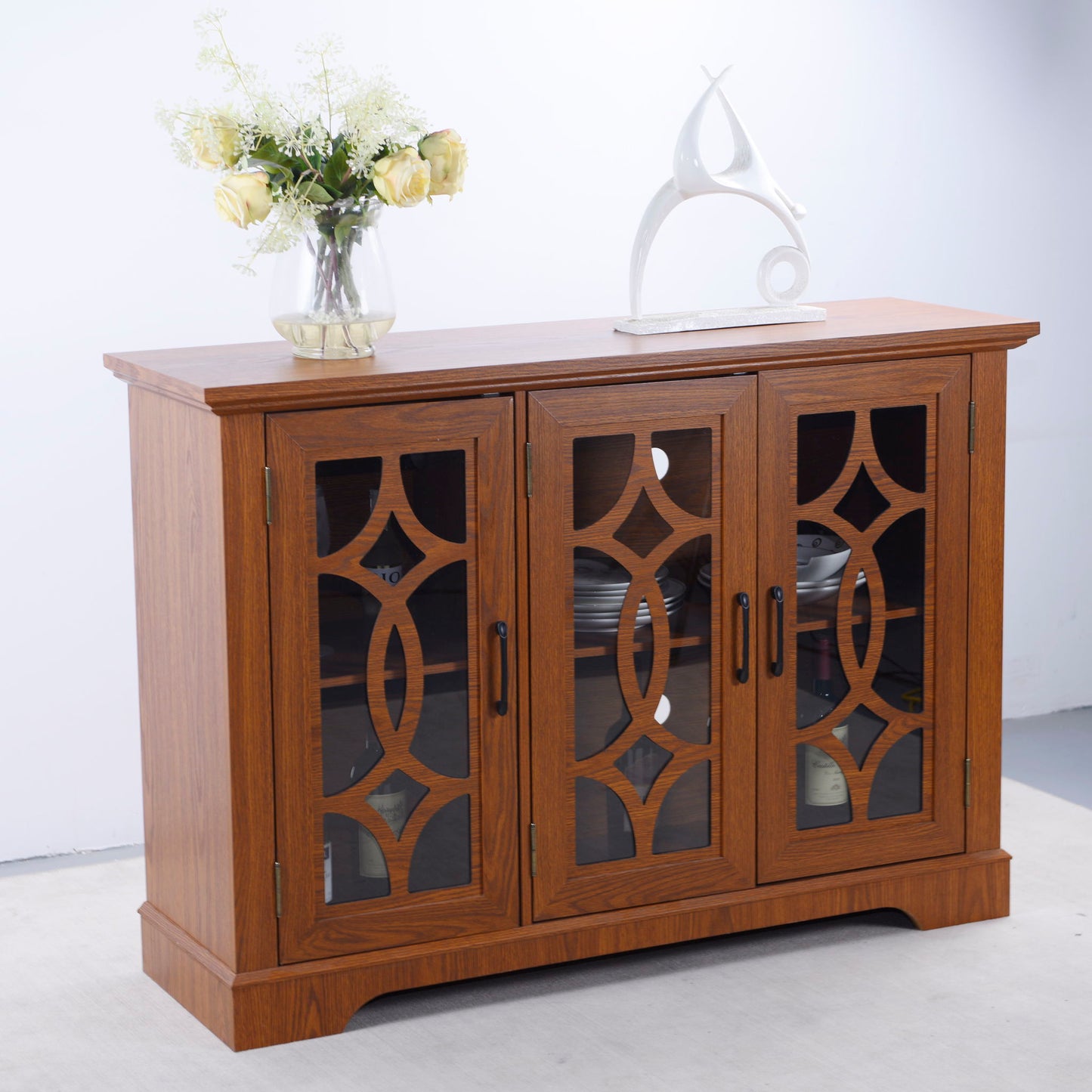 Modern Sideboard - Dark Oak