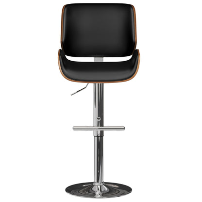 Dixie - Adjustable Swivel Bar Stool - Black