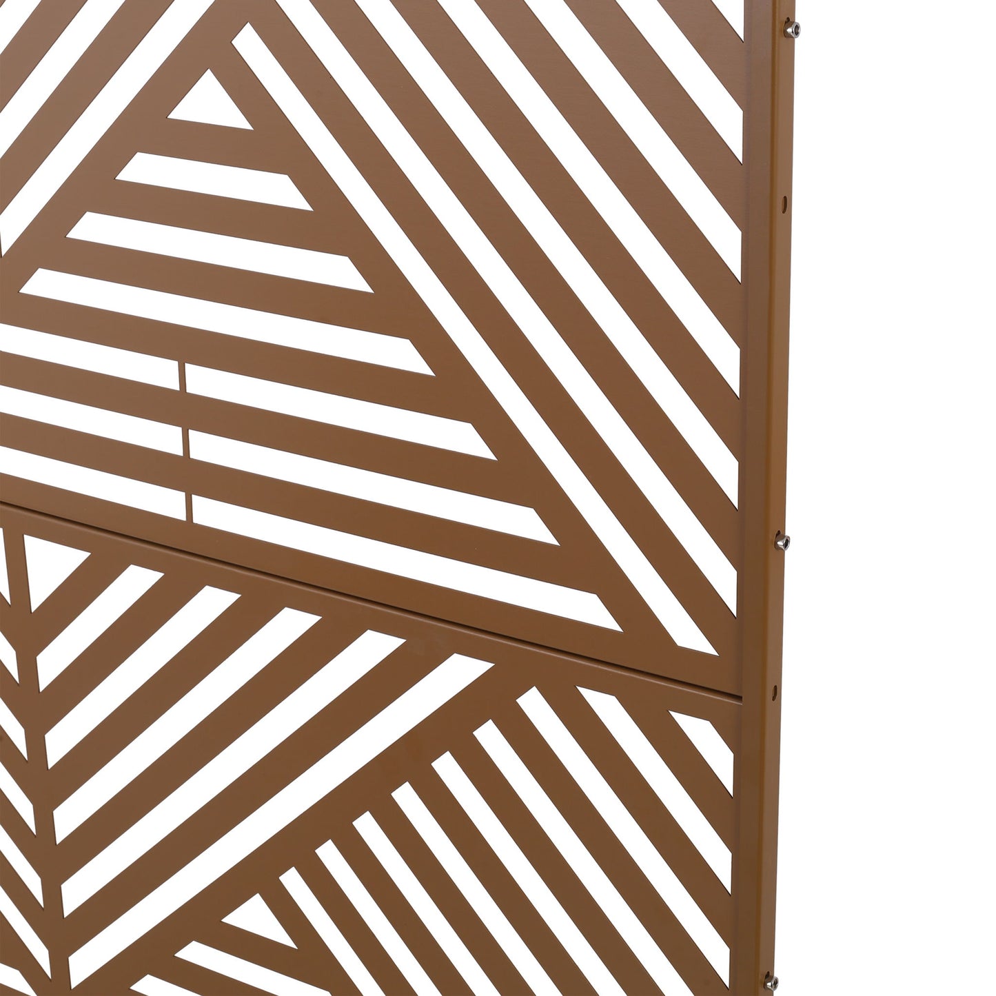 Freestanding Outdoor & Indoor Freestanding Metal Privacy Screen