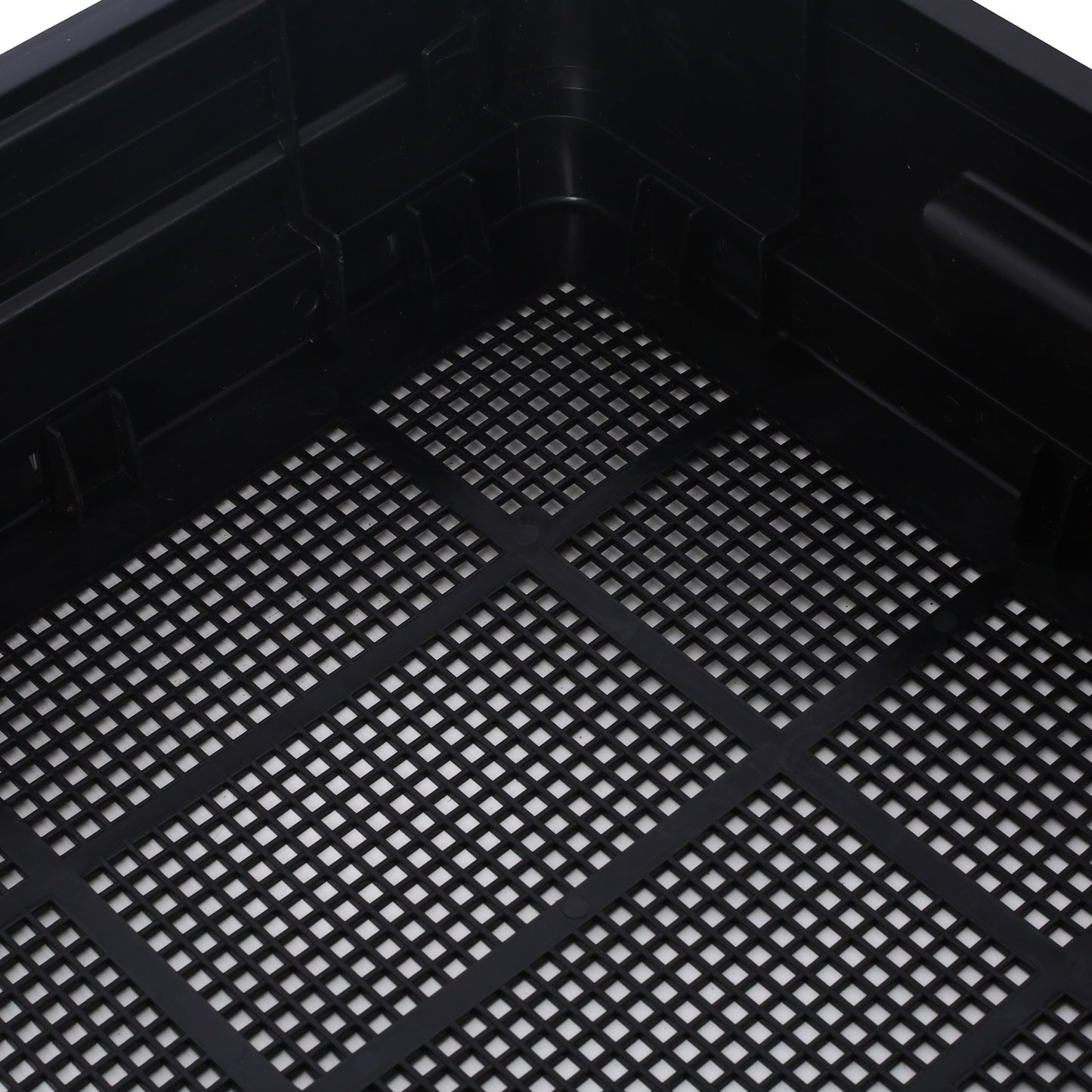 Durable 3 Tray Worm Farm Kit For Efficient Vermicomposting, 65L Capacity - Yellow / Black