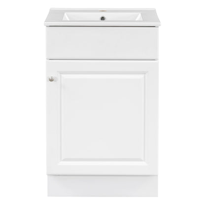 Bathroom Vanity With Sink, Cabinet With Adjustable Shelf