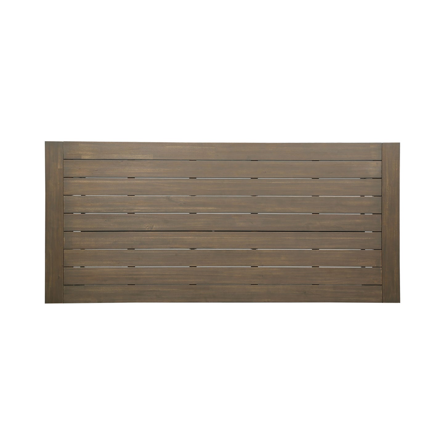 Outdoor Dining Table - Gray / Rustic Metal