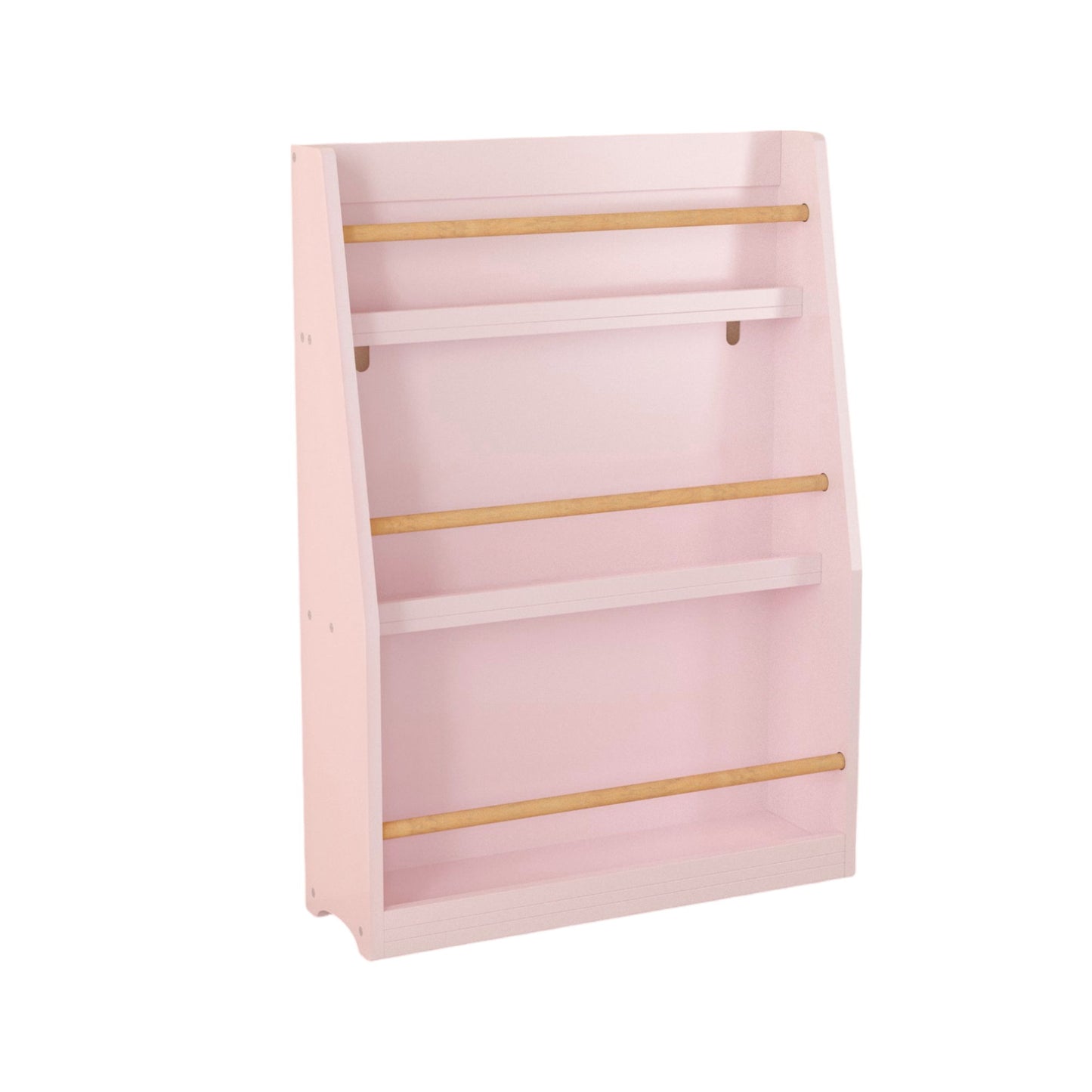 3 Tier Book Shelf, Compact Storage For Bedrooms
