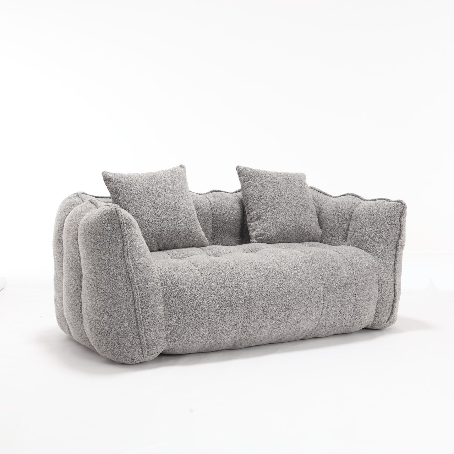 Cozy Beanbag Chair With High Resilience Foam Core For 2