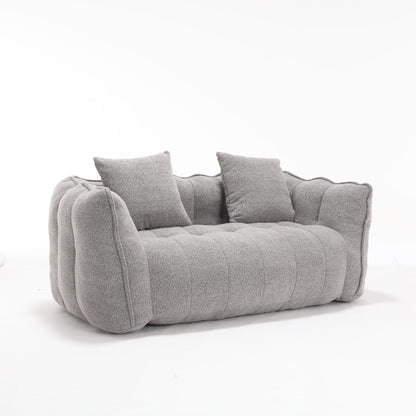 Cozy Beanbag Chair With High Resilience Foam Core For 2