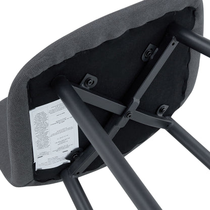 Modern Bar Chair Rounded Backrest (Set of 2)