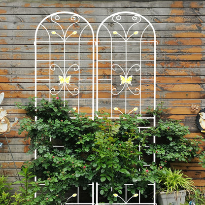 Garden Metal Trellis Rustproof Trellis For Climbing Plants Outdoor Flower Support