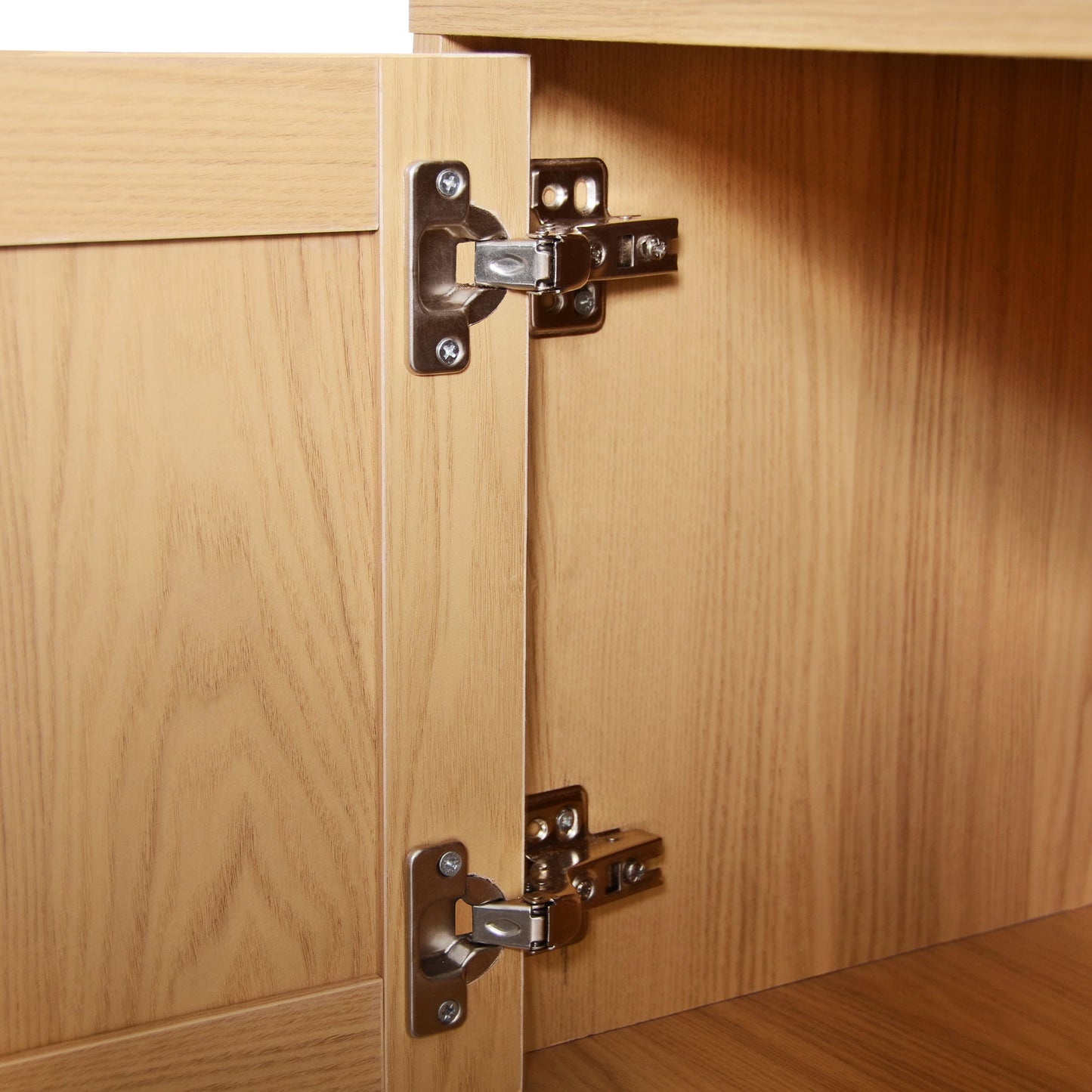 TV Stand, Media Console With Cable Management