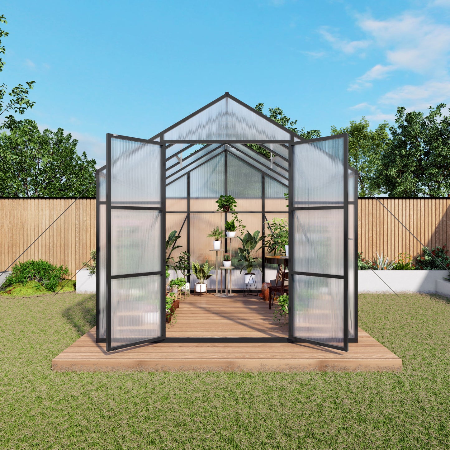 Gain Height Windproof house All Season Outdoor Garden Shelter
