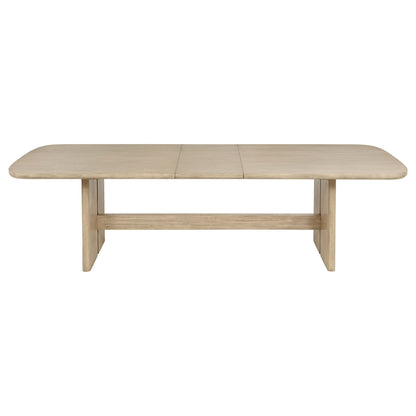 7 Piece Rectangular Dining Table Set With Chair - Oak